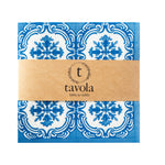 Load image into Gallery viewer, Tavola &#39;Floral Tile&#39; paper serviettes
