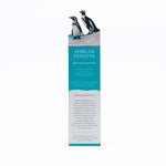 Load image into Gallery viewer, Bookmark with images of African penguins on a white background
