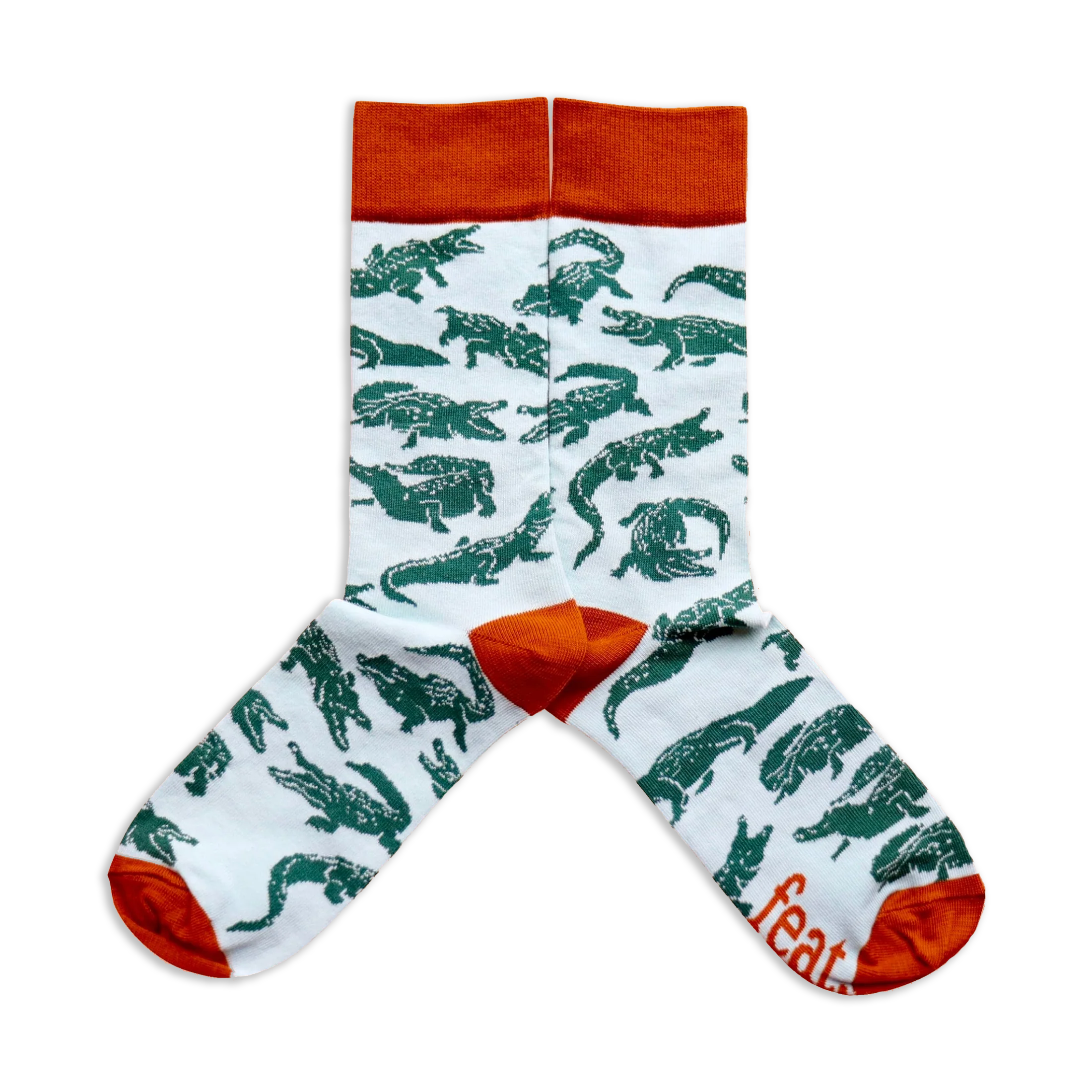 'Crocodile Smile' socks