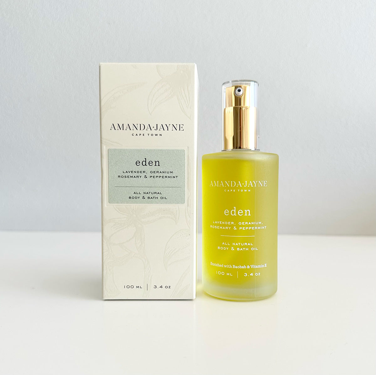 Amanda-Jayne Eden bath & body oil