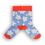 Load image into Gallery viewer, &#39;1970s Floral&#39; daisy socks
