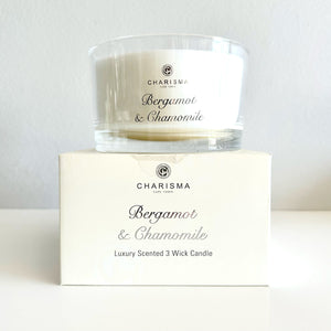 Charisma scented 3-wick candle