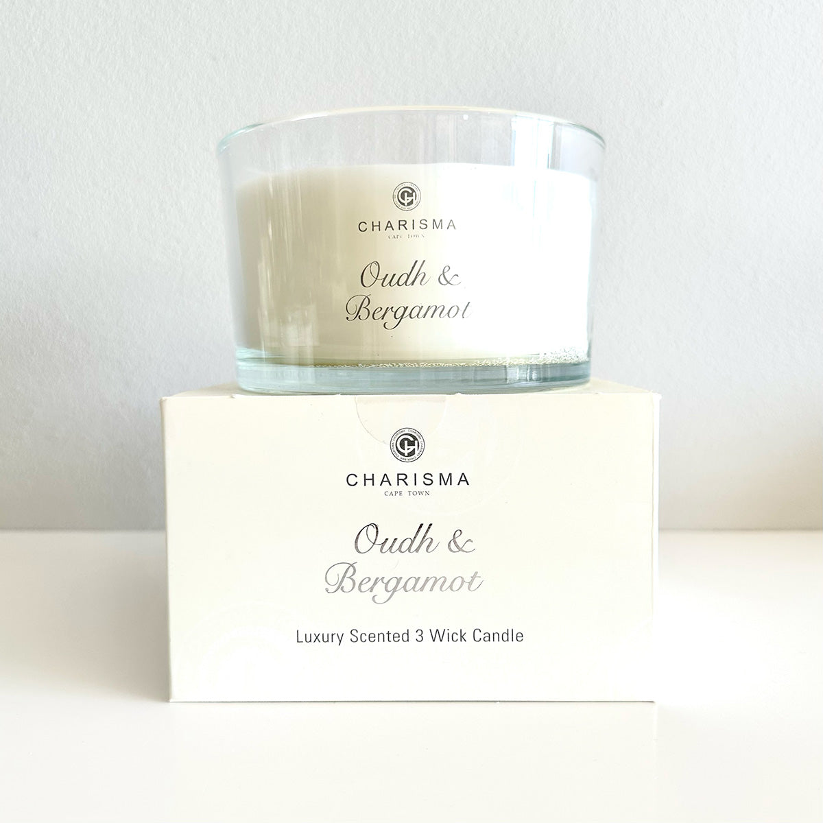 Charisma scented 3-wick candle