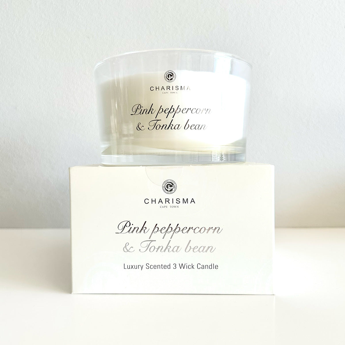 Charisma scented 3-wick candle