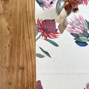 Table Runner - Natural Protea Flora