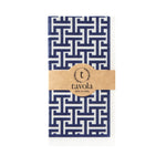 Load image into Gallery viewer, Pack of blue and white patterned napkins with a Tavola label on a white background
