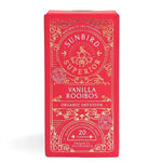 Load image into Gallery viewer, Red box of Sunbird Superior Vanilla Rooibos tea on a white background
