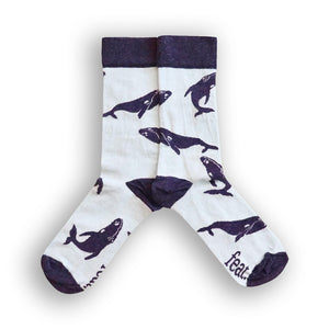 Southern Right Whale socks