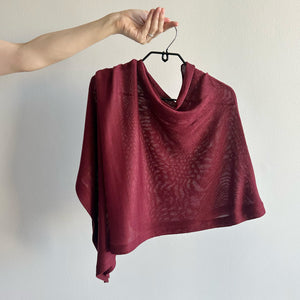 Bamboo Cotton Poncho