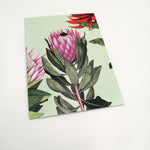 Load image into Gallery viewer, A6 greeting card - Pastel Queen Protea
